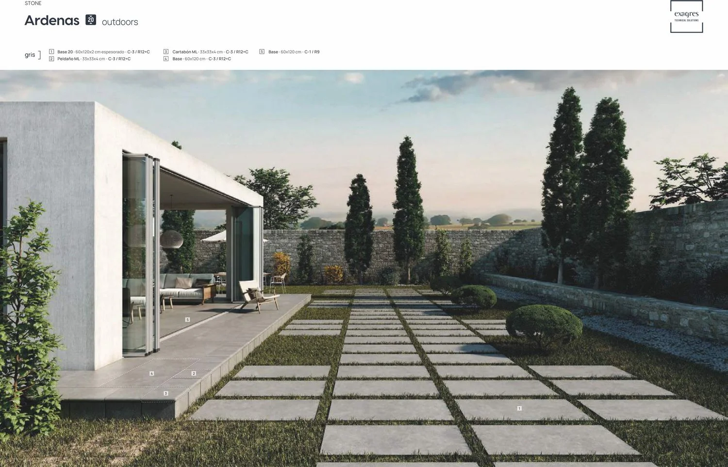 Плитка 60x120x2 Ardenas Cromo7